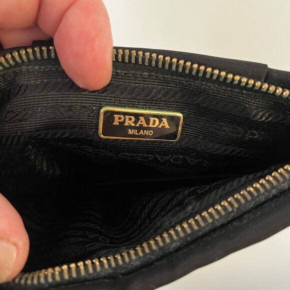Vintage Prada Tessuto Nylon Wristlet - Picture 5 of 8